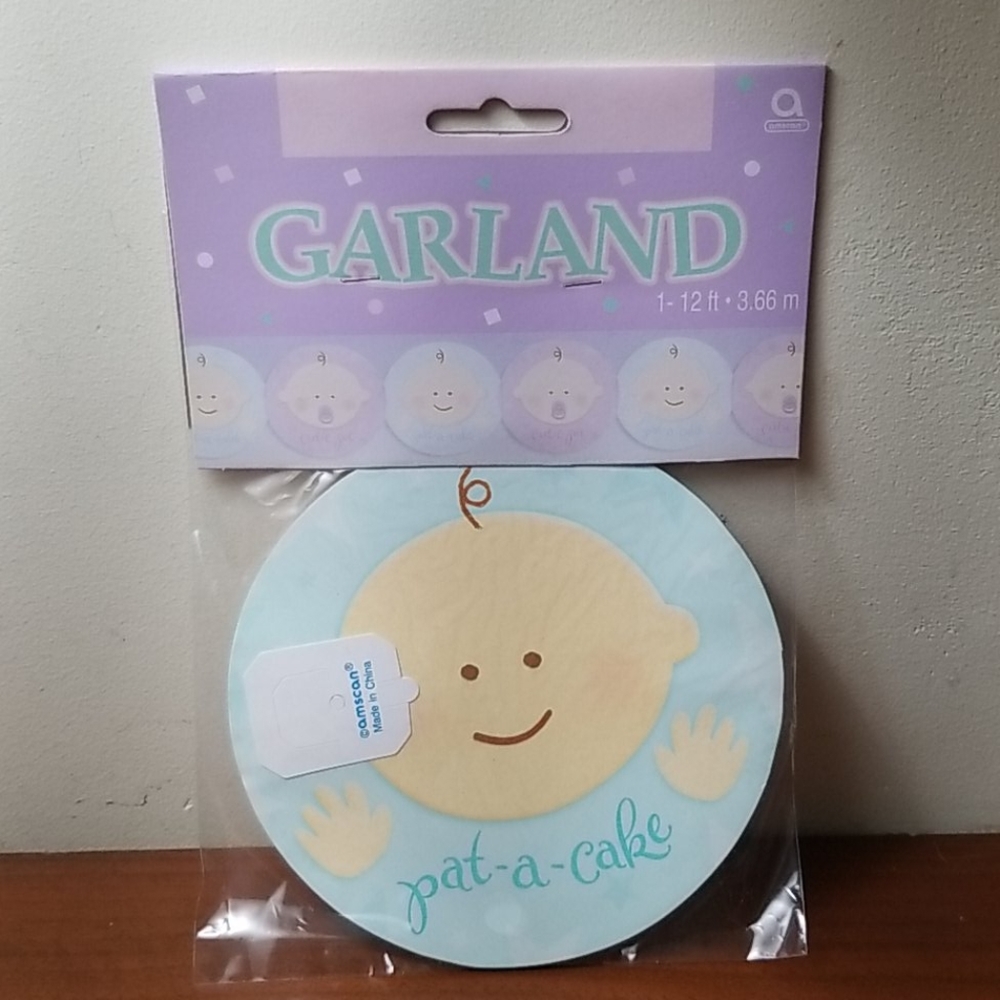 ☔️3/$10☔️ New Baby Reveal Shower Hanging Garland Party Decoration